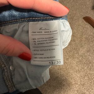 KanCan distressed flares